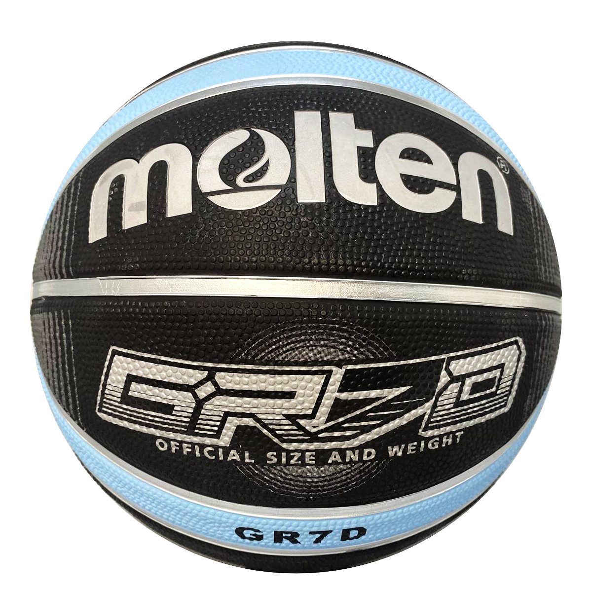 BALON BALONCESTO MOLTEN DEEP 7 NEG/AZU